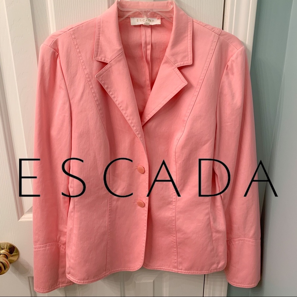 Escada Pink Blazer Size 36 (US Size 6)